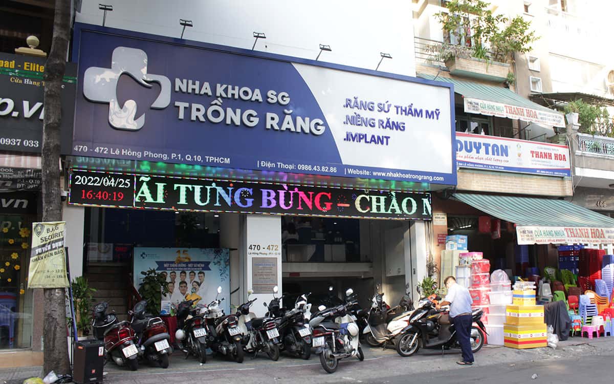 Hình: nha khoa Trồng Răng Sài Gòn implant